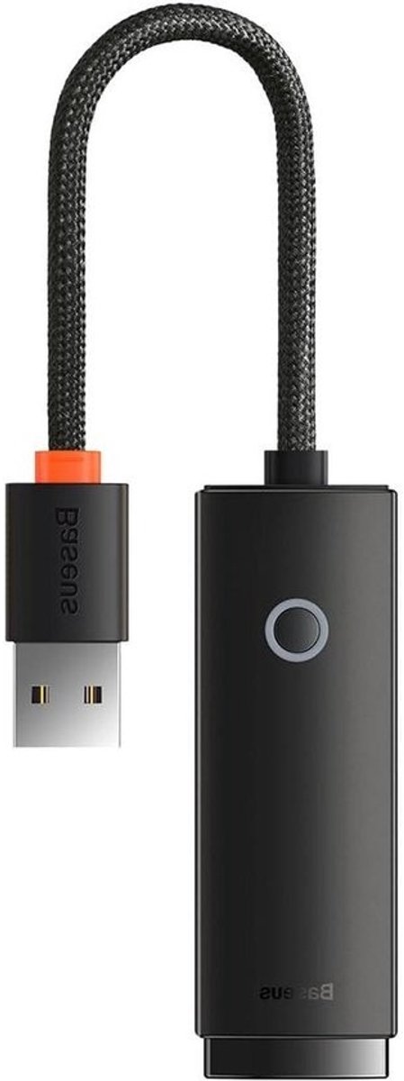 Ethernet Adapter - LAN Adapter USB - Internet Verbinding - 100 Mbps Snelheid - 10 x 5 x 3 cm