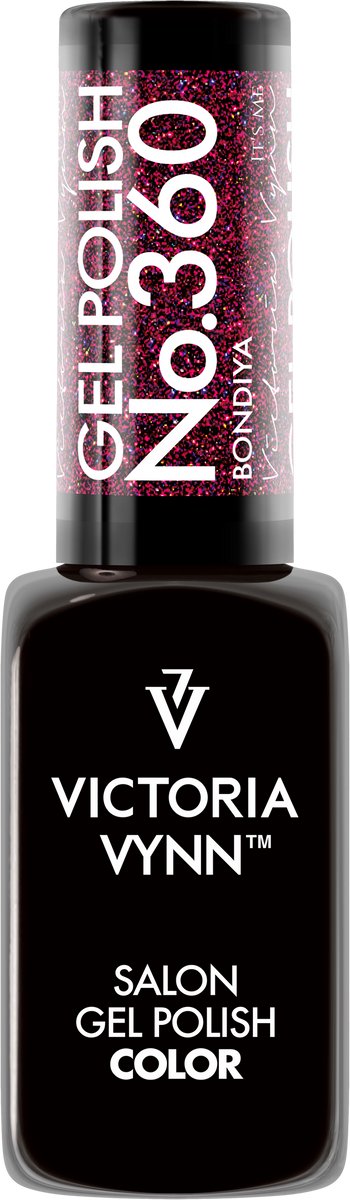 Victoria Vynn – Salon Gelpolish 360 Bondiya - Holo Colorido - Flash - rood roze - reflecterende gel polish - reflect - reflectie- gellak - nagels - nagelverzorging - nagelstyliste - uv / led -