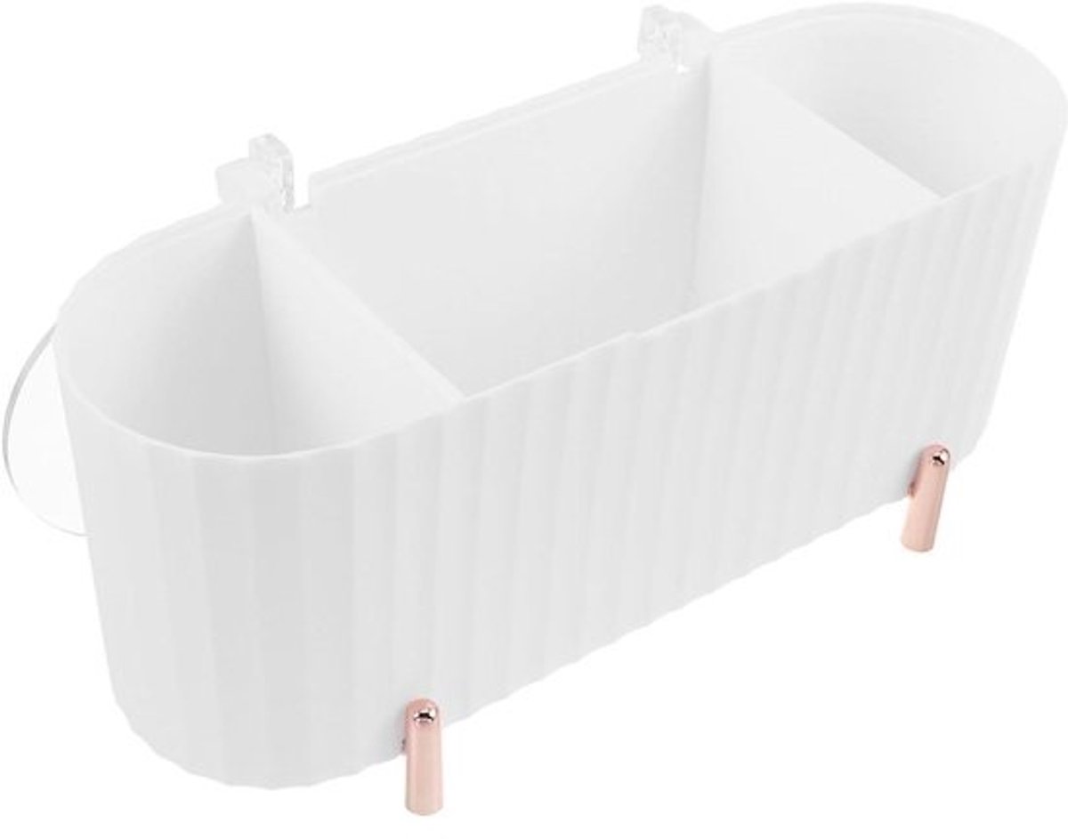 Make-up Organizer - Cosmetica Opberger - Badkamer Organiseren - Stofbestendig Ontwerp - 205 cm Lengte - Transparant