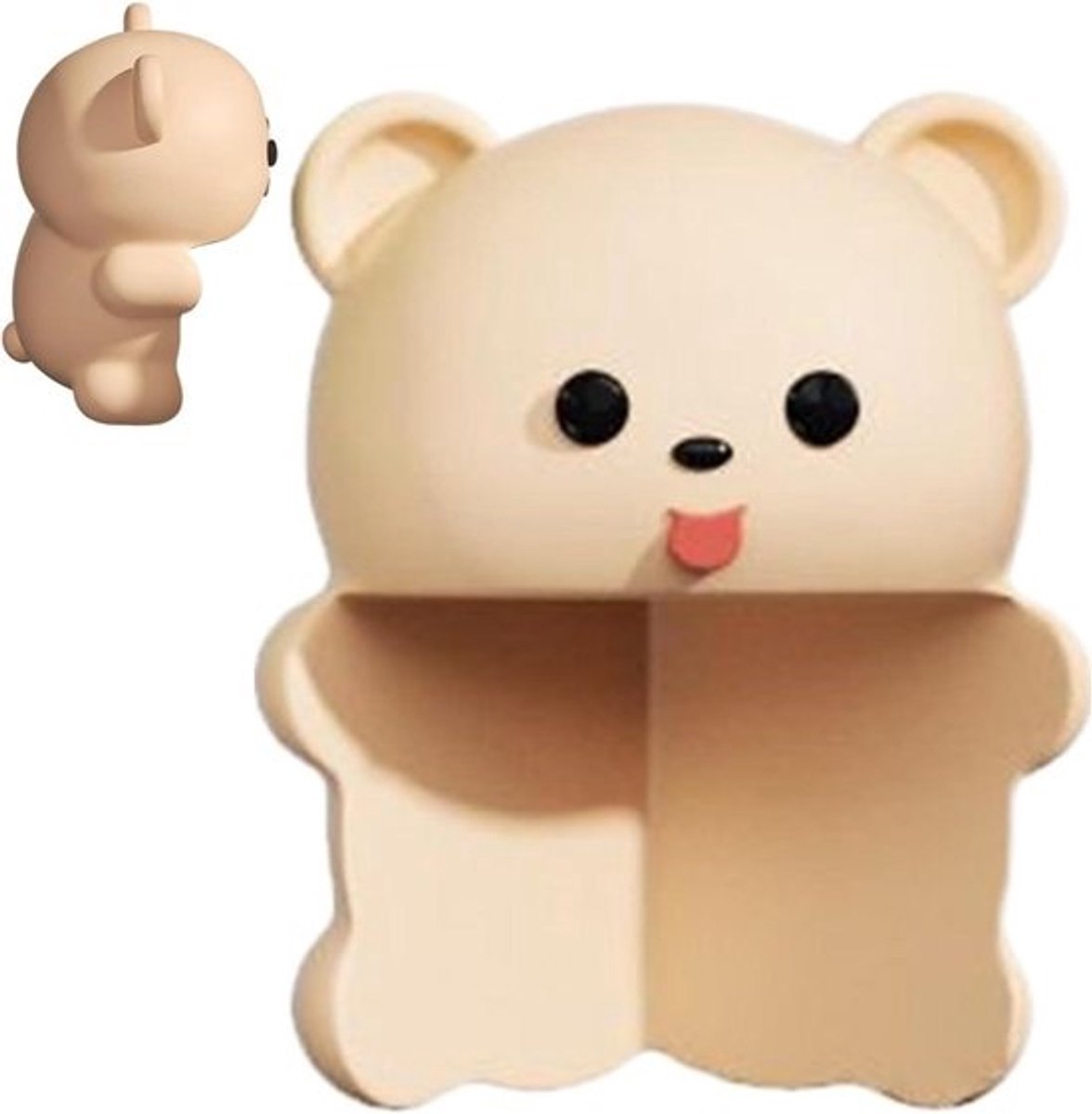 Hoekbeschermer Baby - Randbeschermers Meubels - Babybeveiliging Huis - Schattige Dierenvorm - 4 Stuks - Bruin