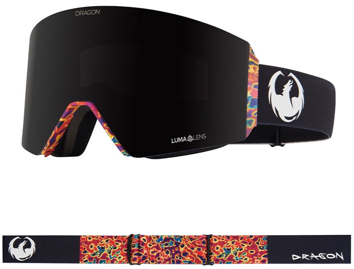 Dragon Alliance RVX MAG OTG Skibril - Urushi/Midnight & Light Rose