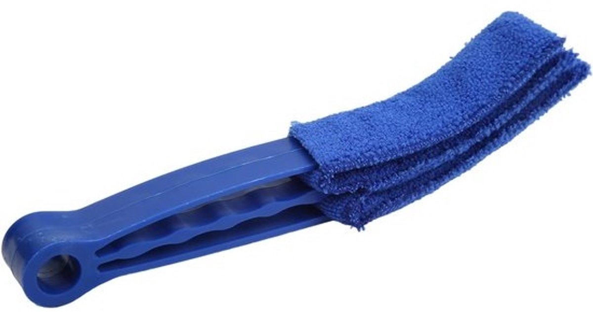 Auto Plumeau - Microvezel Stoffer - Ventilatie Reinigen - Klein en Licht - 21 cm - Blauw