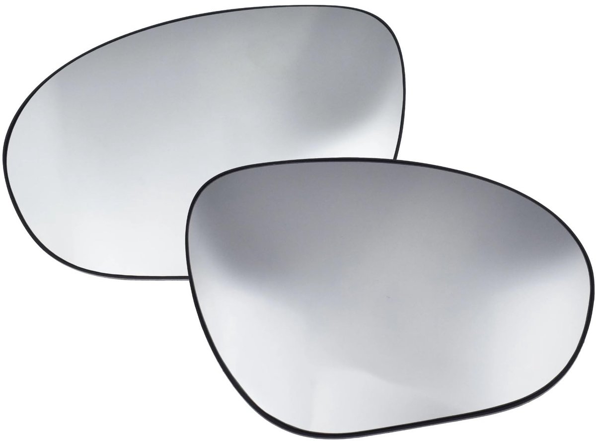 Buitenspiegelglas - Geschikt voor Cube 2009-2014 - 2 stuks