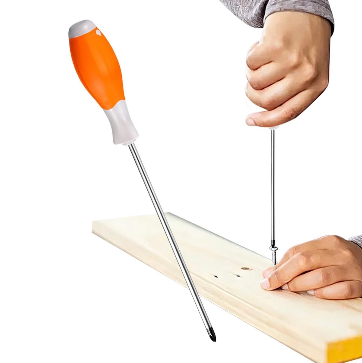 Magnetische schroevendraaier met verlengde bit - Set B