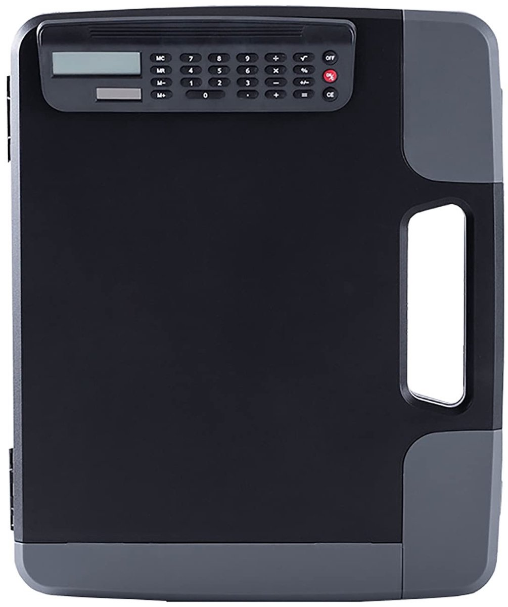 Multifunctionele A4 Map met Calculator - Lederen Kantoorbenodigdheden
