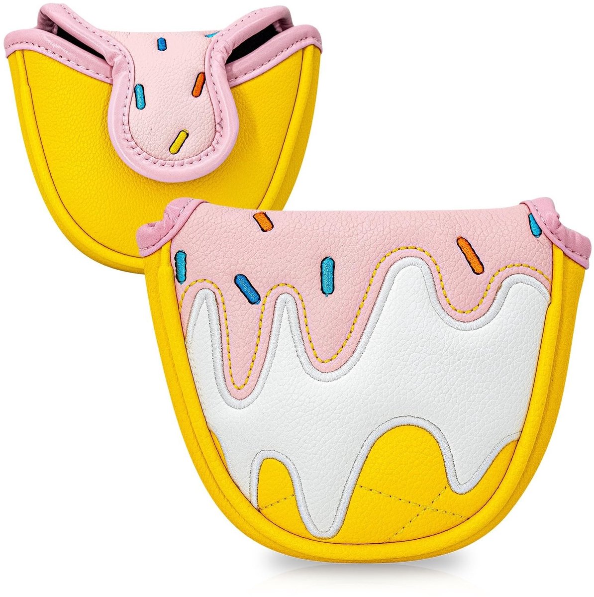 Golf Putter Hoes - Sterke Magnetische Sluiting - Roze