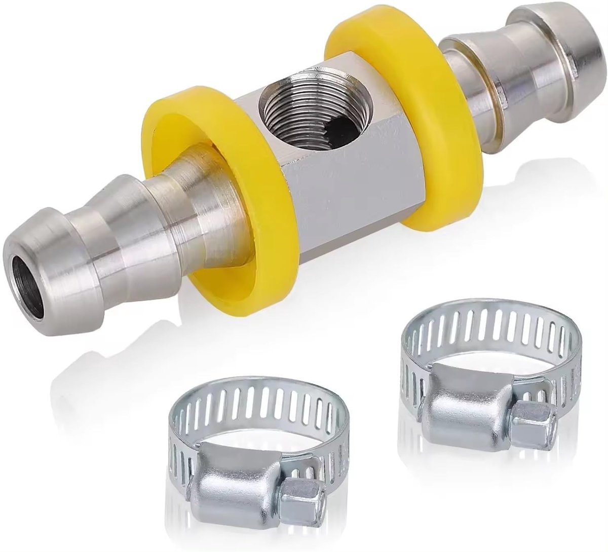 T-fitting Adapter voor Brandstofleiding - 304 met Sensorpoort