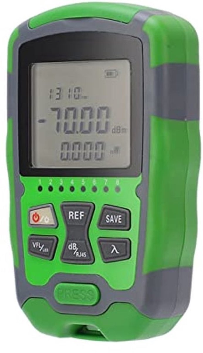 Optische Tester - Oplaadbare Voedingsmeter - Betrouwbare Metingen - Breed Testbereik