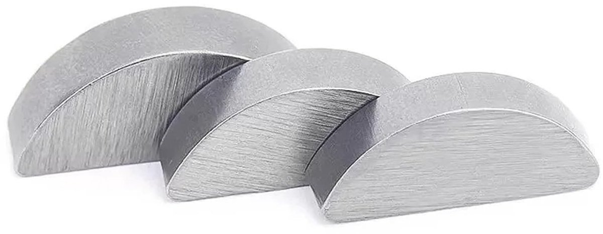 Halfronde Stalen Sleutel M2-M10 - Set van 5 Stuks