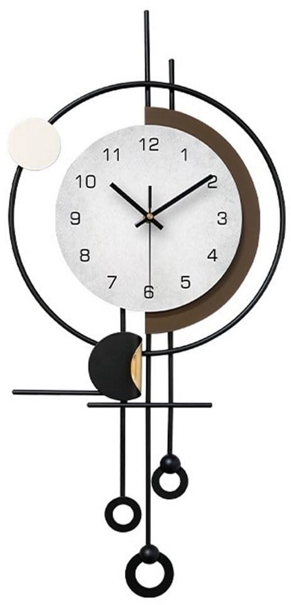 Wandklok Luxe - Stille werking voor muurdecoratie