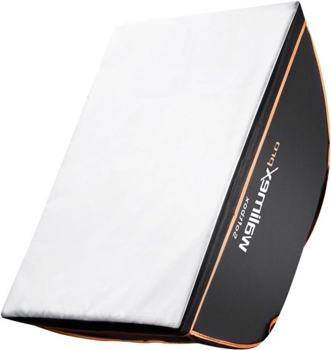 Softbox Orange Line - Fotostudio Softbox - Productfotografie - 360 graden draaibaar - 80x120 cm - Zwart
