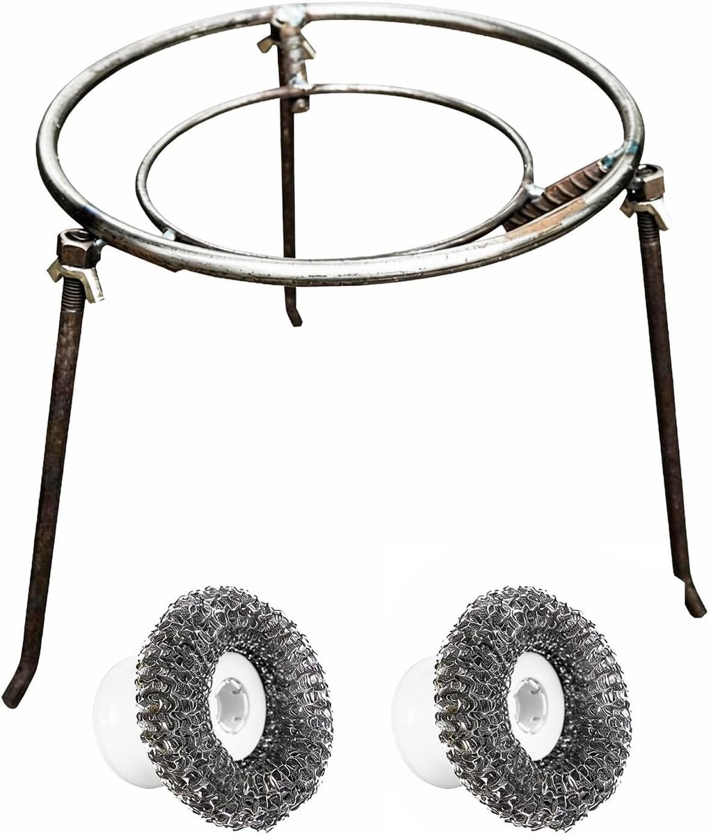Kooktripod voor buiten, verstelbare potsteun voor kampvuur en barbecue, ideaal voor koken en grillen in de tuin of tijdens het kamperen