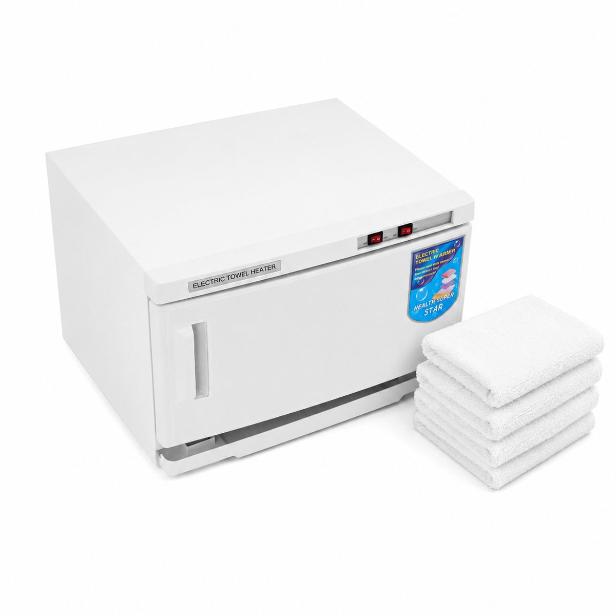 Rolu Handdoekverwarmer Elektrisch – Handdoekverwarmer – Sterilisator – 25 Liter – 20 Handdoeken - 360° Verwarming - 45 × 39 × 30 CM