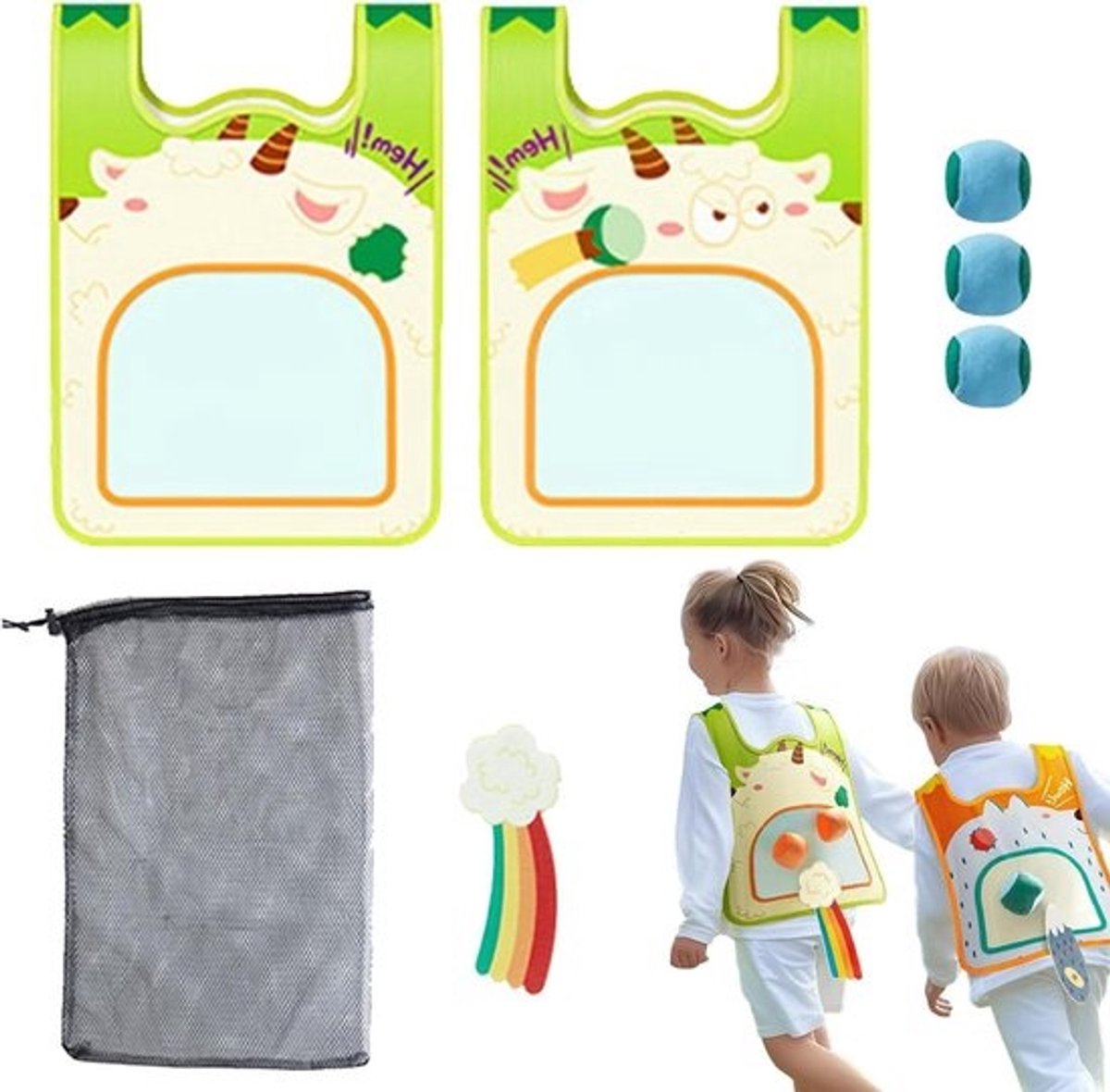 Werpspel Vangballen - Actief Spel - Buitenspelen Ontwikkelen - Veelzijdige Toepassingen - 25 x 21 x 10 cm - Niet gespecificeerd