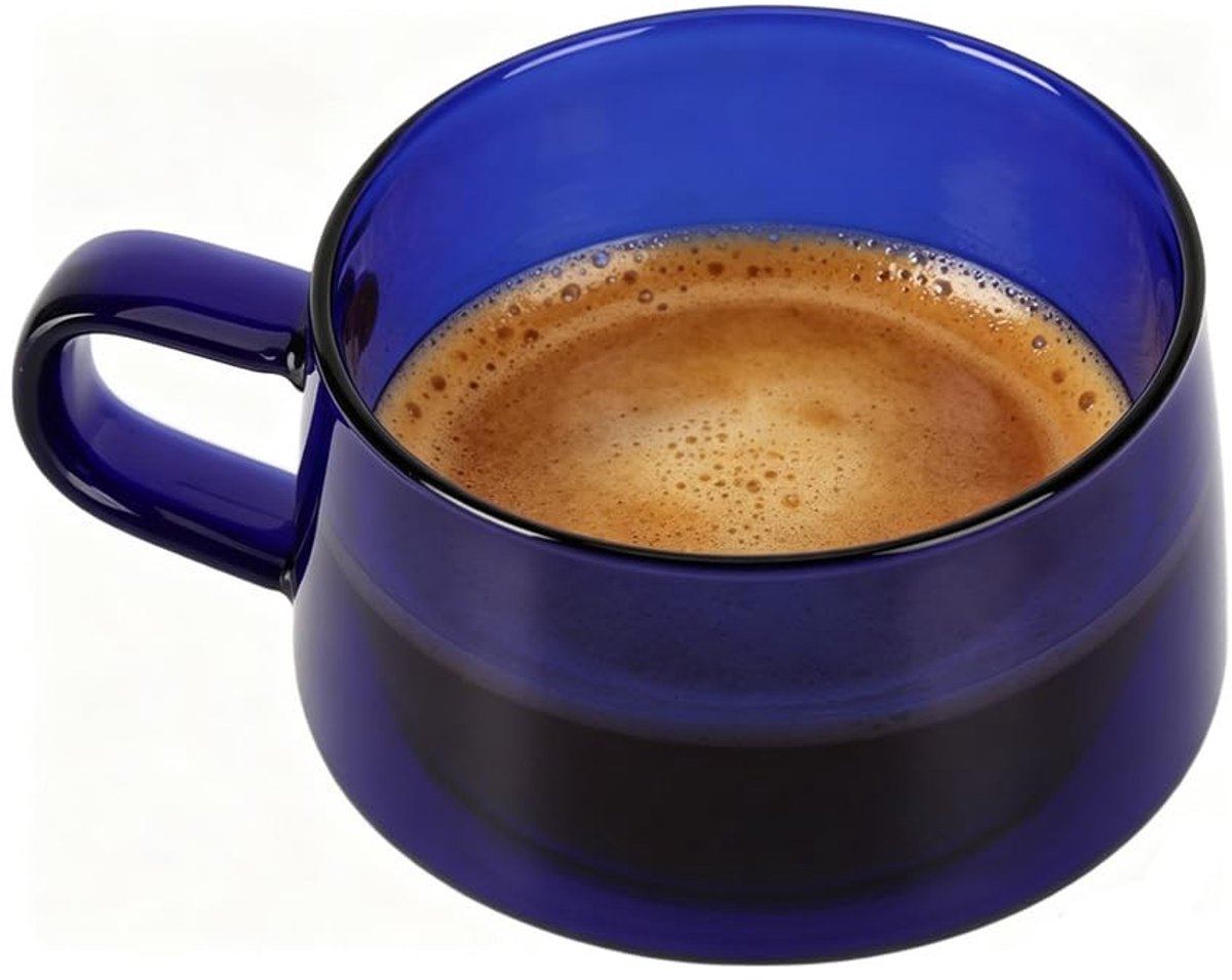 Glazen Mok - 250 ml Hoog Borosilicaatglas met Handvat