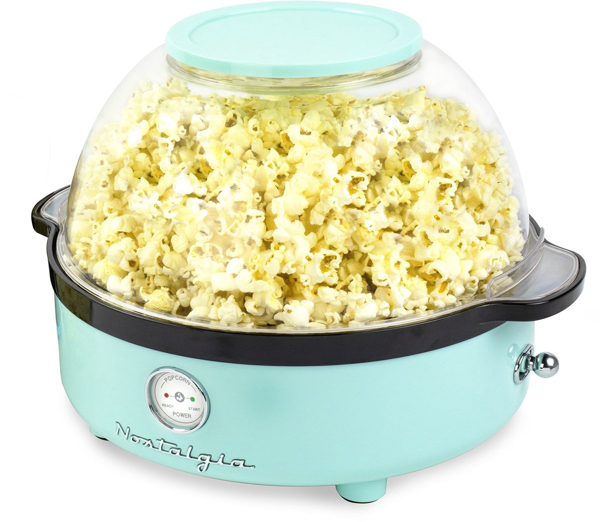 Retro Popcornmachine - 5.5L - Aqua
