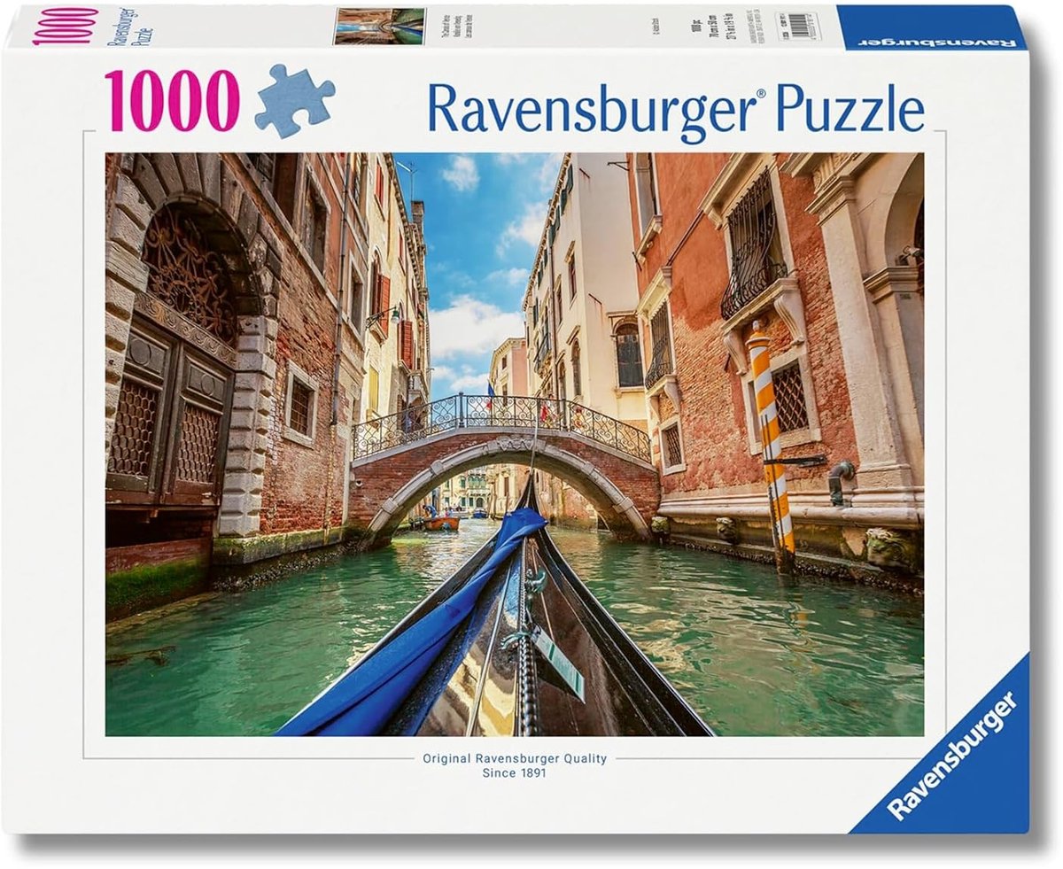 Canale di Venezia 1000 Stukken Puzzel - 50 x 70 cm