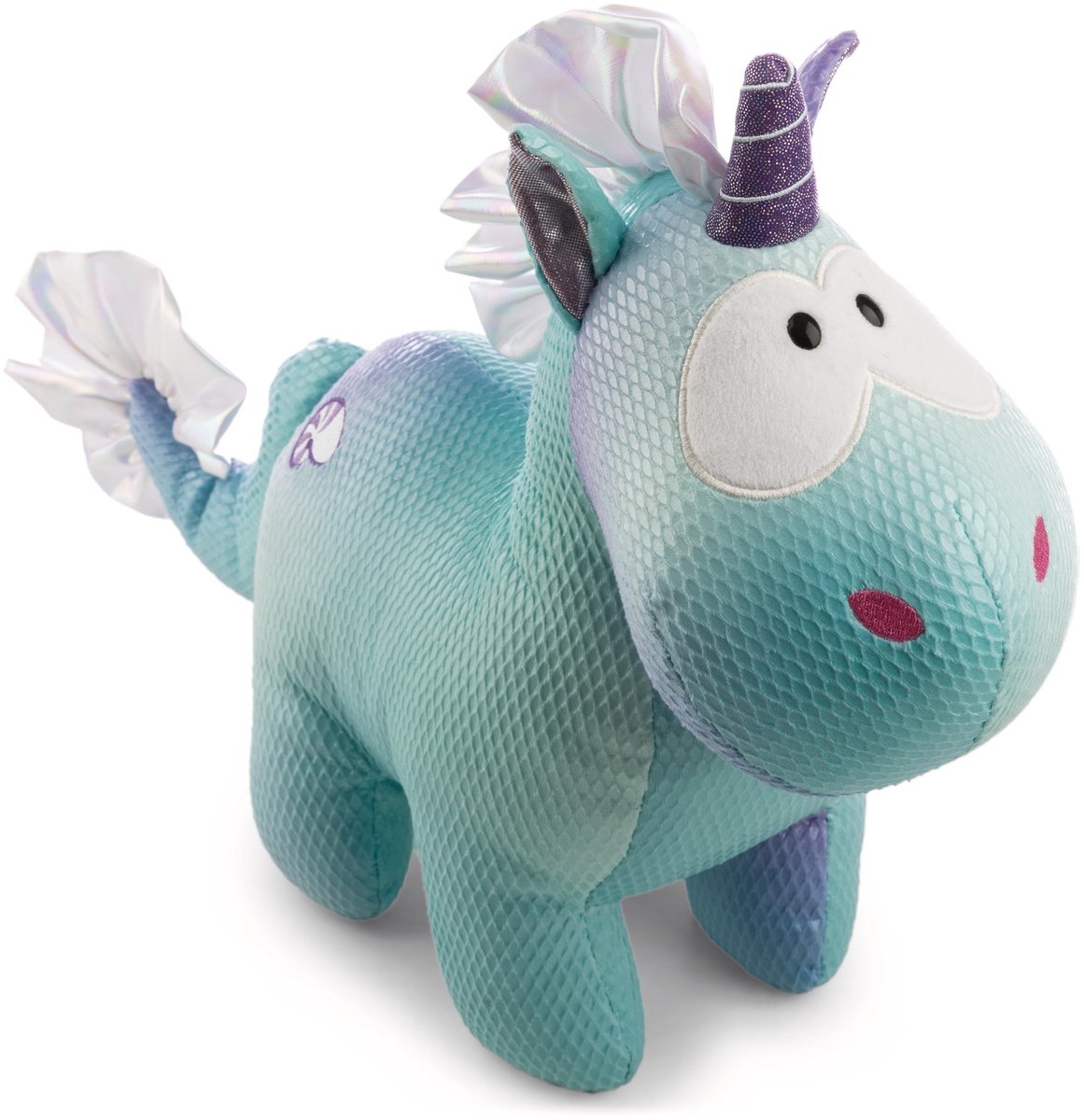 Pluche Eenhoorn Marinus 32 cm - Zacht Speelgoed in Ocean Blue