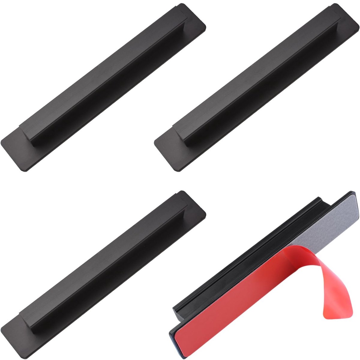 Zelfklevende Handgreep - Aluminium - 4 Stuks