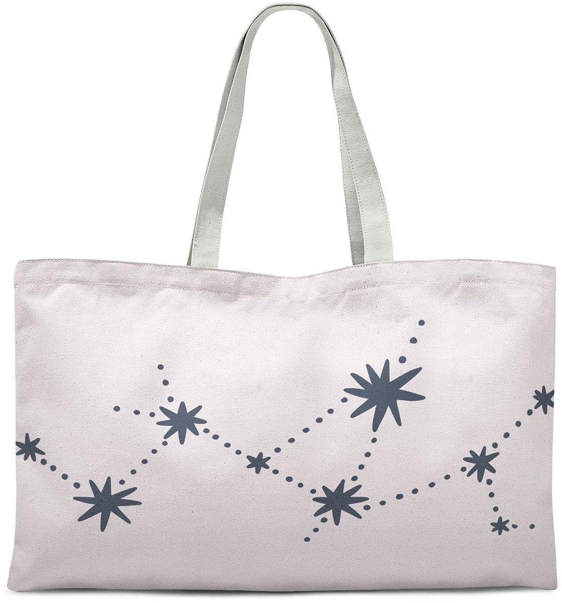 Herbruikbare Tote Bag - 100% Katoen met Handvatten