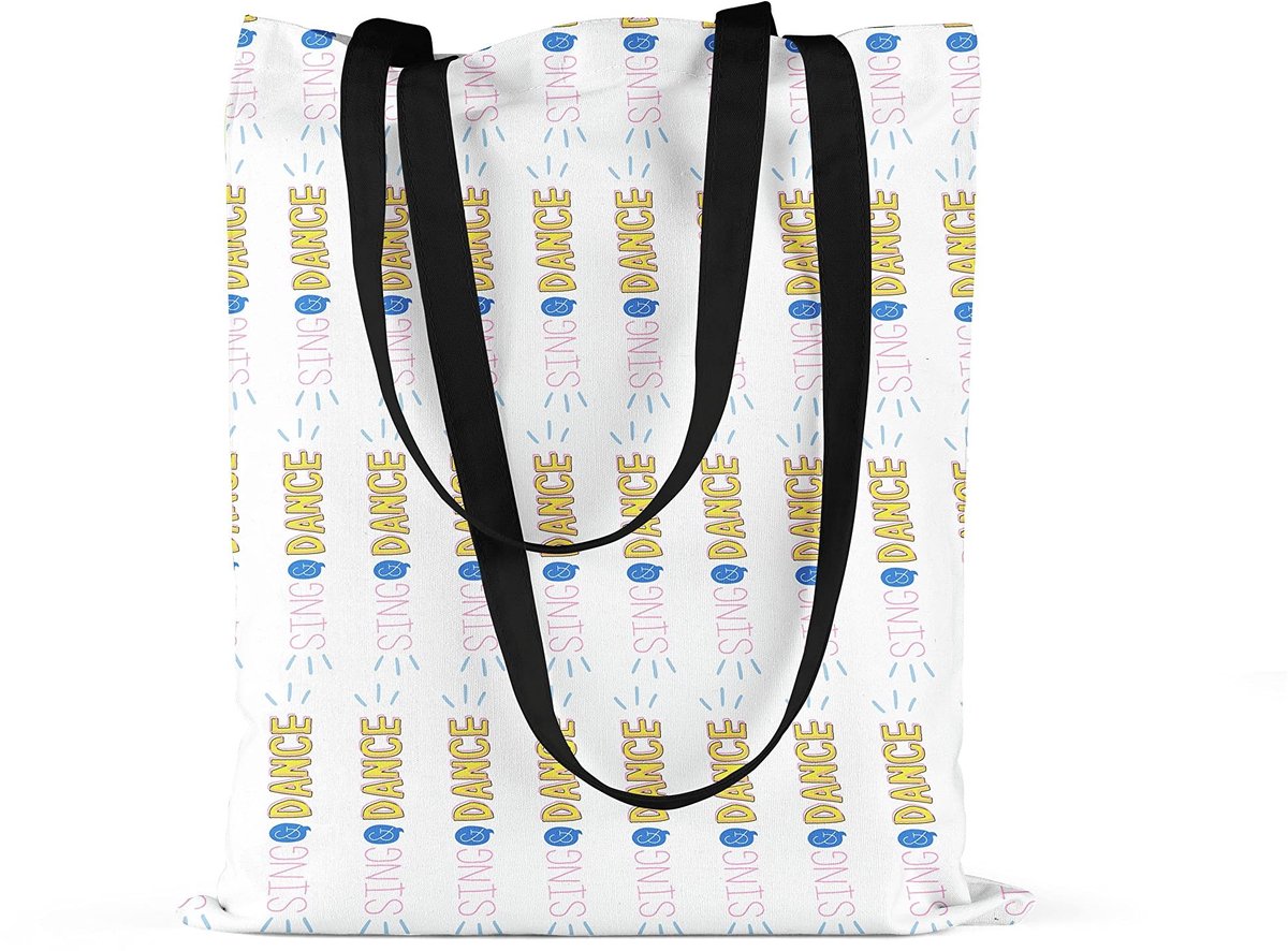 Herbruikbare Tote Bag - 100% Katoen - Multikleur