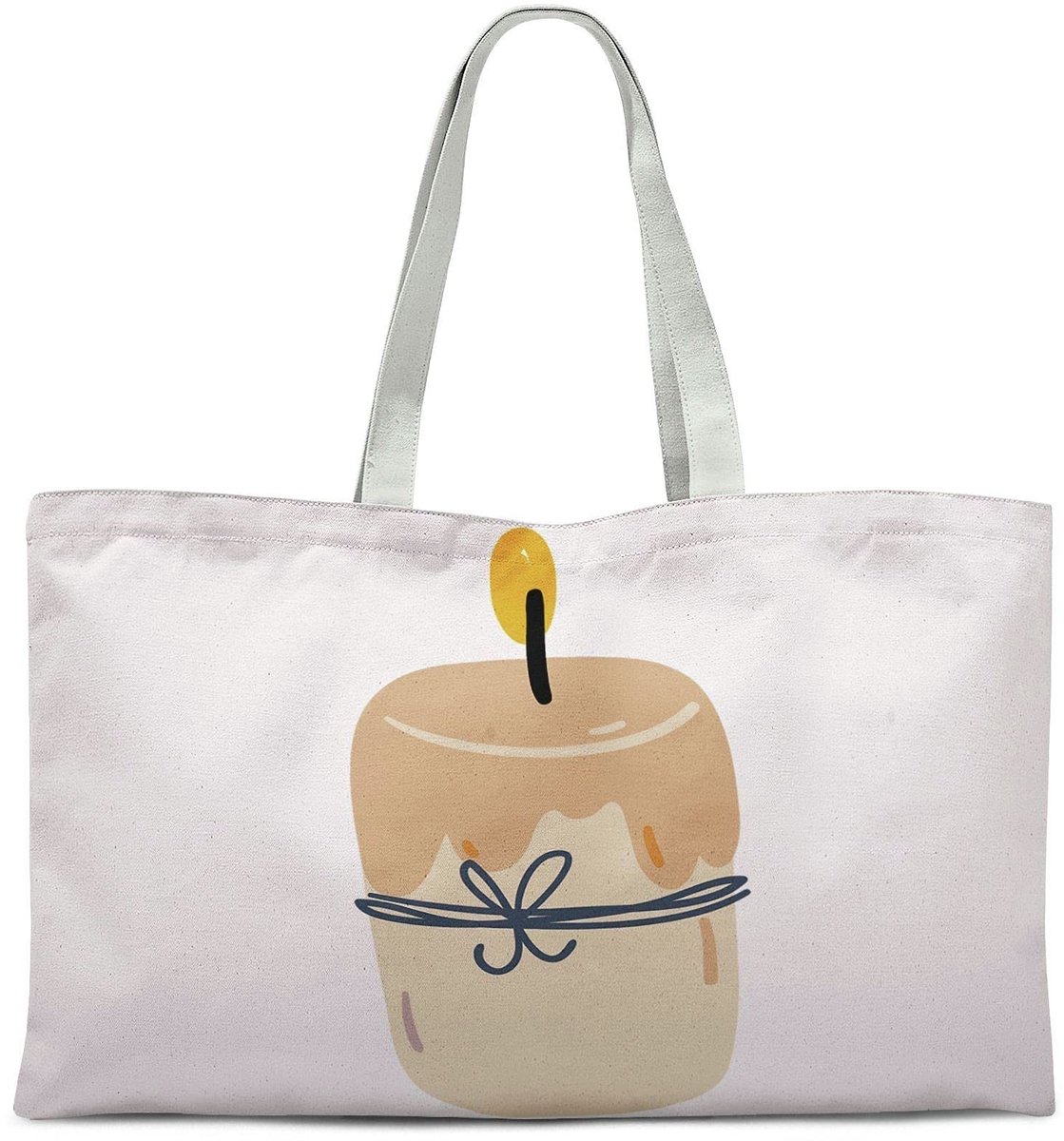 Herbruikbare Tote Bag - 100% Katoen, Vouwbaar, Multicolor