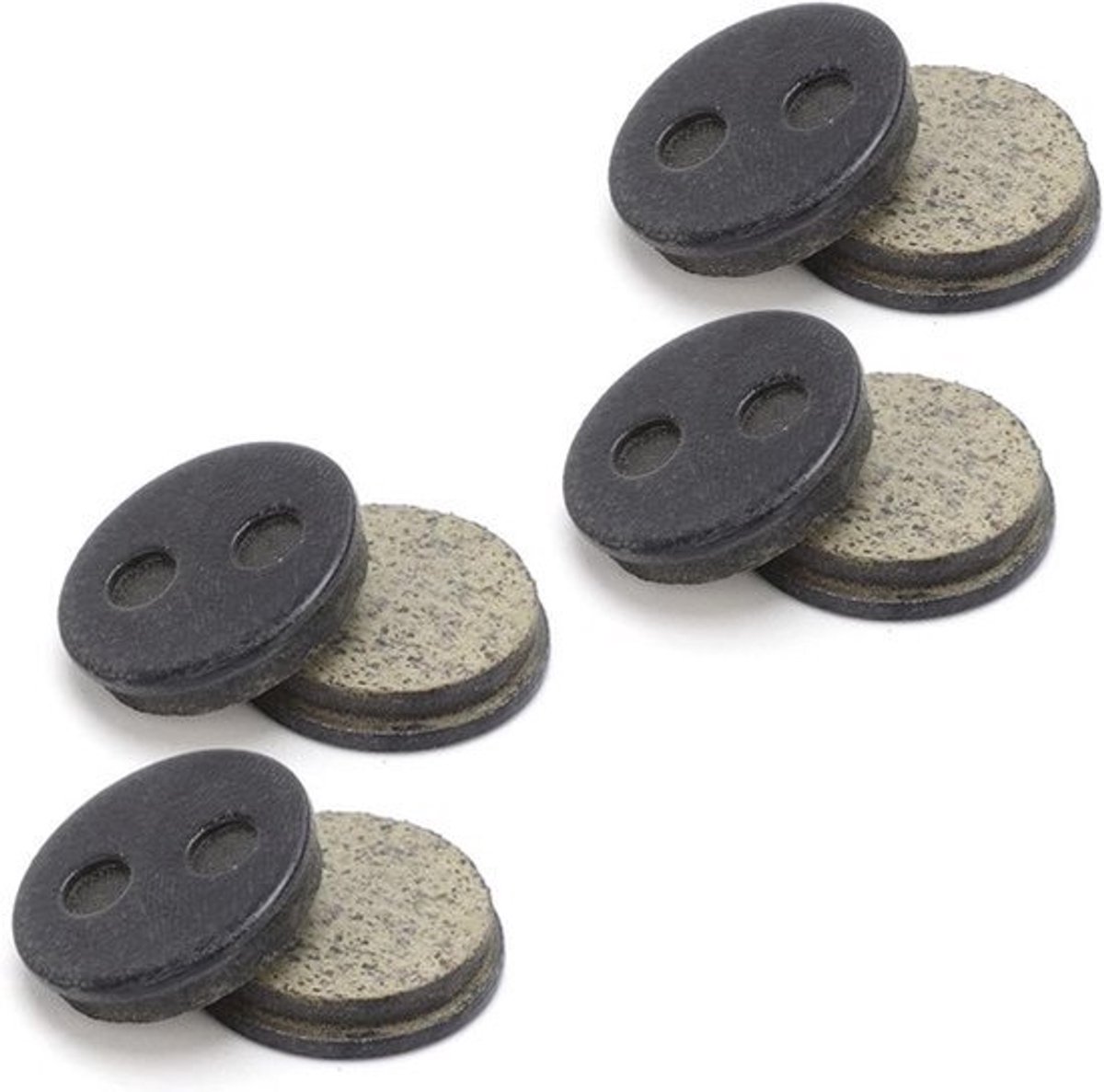 4-delige set remblokjes voor mountainbike schijfremmen - Semi-metalen olie remblokjes voor BB5 M446 schijfremmen - Fiets accessoire