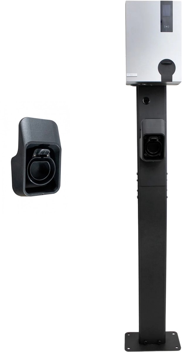 Raedian Montagepaal - Bevestigingspaal - Met Kabeldoorvoer + Inclusief Deluxe Stekkerhouder voor NEO & NEX