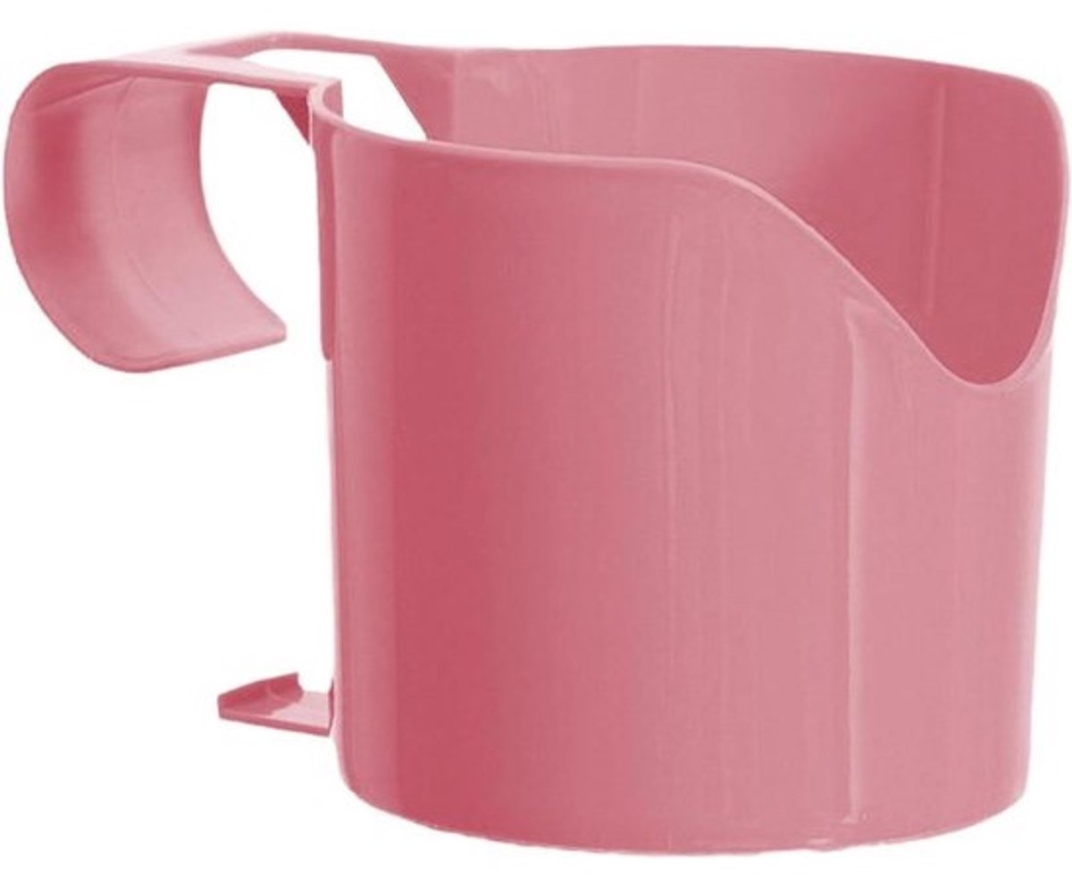 Drankhouder Zwembad - Opbergmand Buiten - Ontspannen aan Water - Anti-kantel Stabiliteit - 159 x 10 x 1 cm - Roze