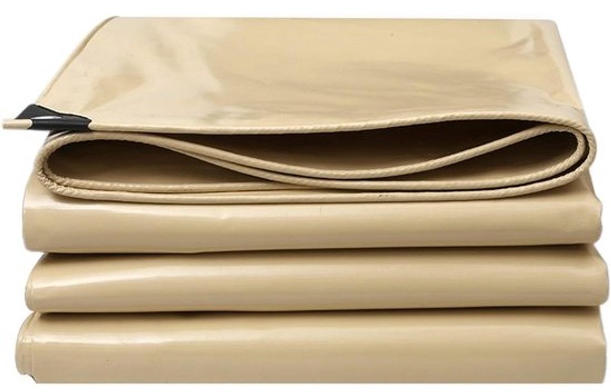Waterdicht Zeil - Luifel Grondzeil - Buitenbescherming - Verdikt PVC Canvas - 4 x 6 m - Camouflage
