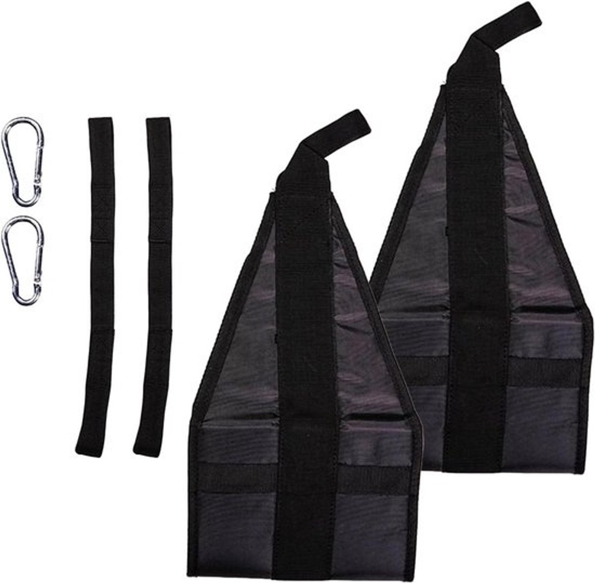 AB Sling Banden - Buikspierriemen Kern trainer - Kracht Training - Ergonomisch Ontwerp - 47 cm - Zwart