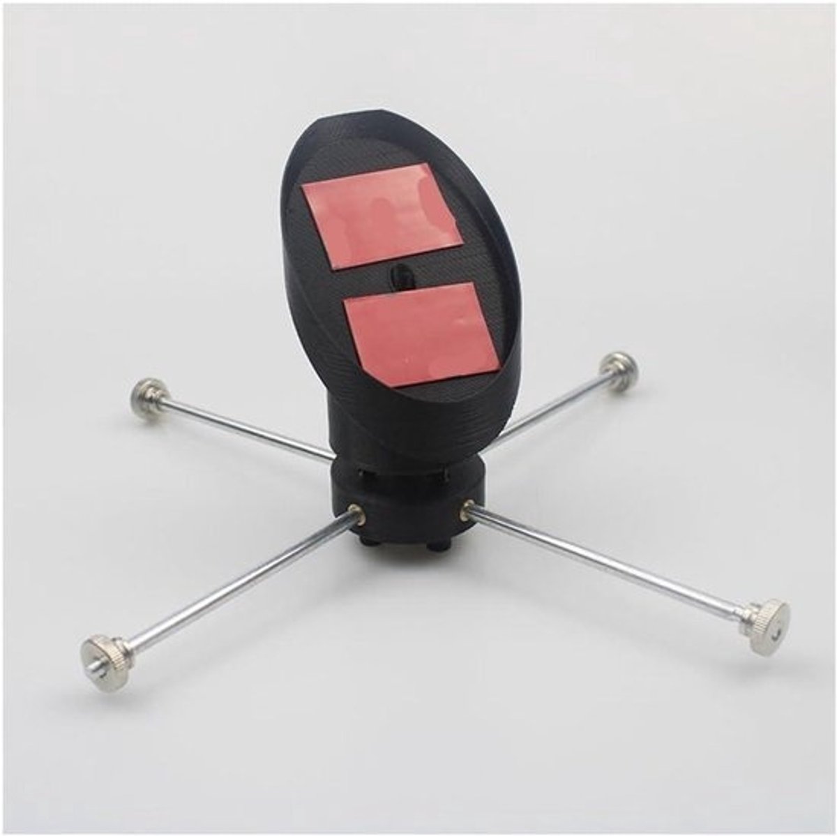 Onderframebasis Telescoop - Secundaire Spiegelhouder - Astronomie Beoefenen - 3D-geprinte Constructie - 70 mm As - Zwart