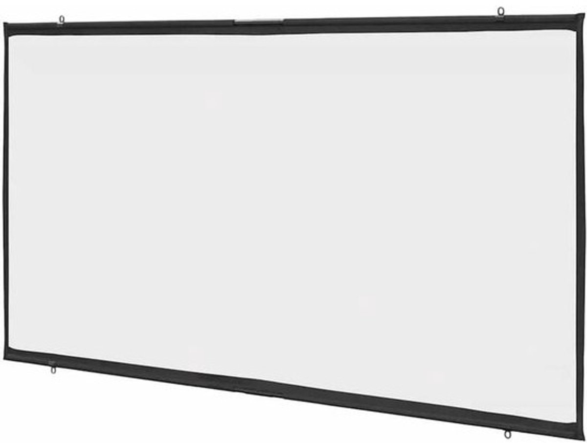 Projectiescherm - Muurprojectie - Thuisbioscoop - Gelijkmatige Lichtspreiding - 84 Inch - Mat Wit