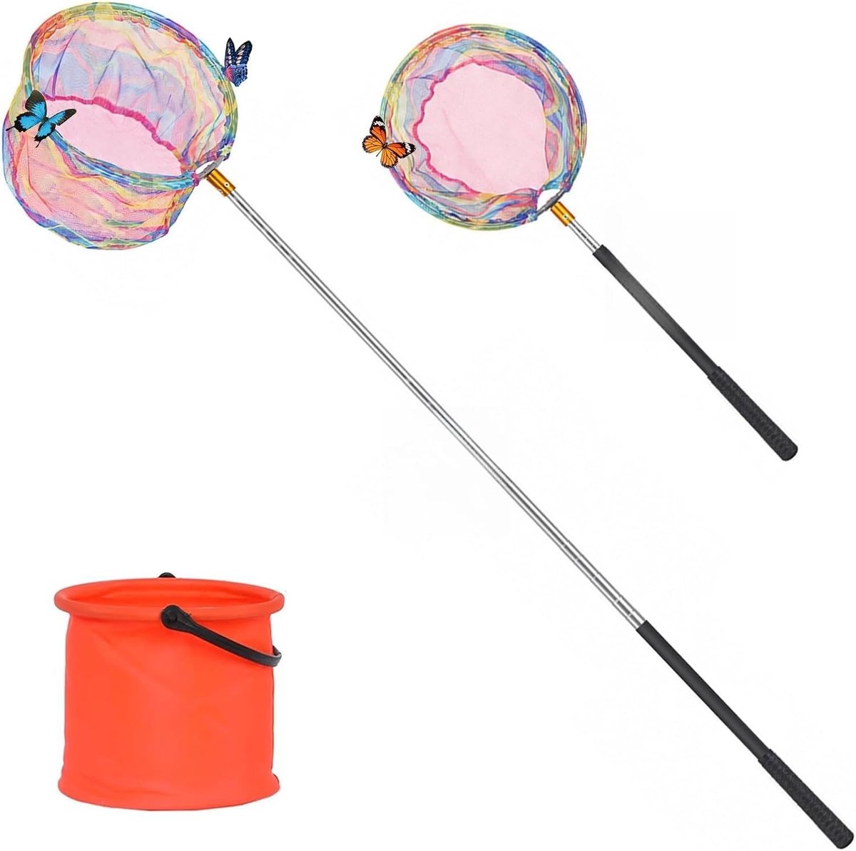 Telescopisch Vangnet voor Kinderen 26-174 cm - Ideaal voor Vissen en Insecten Vangen