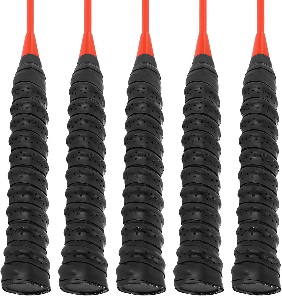 Set van 5 Grip Banden voor Tennis- en Badmintonrackets - Antislip Grip Tape voor Betere Controle en Comfort
