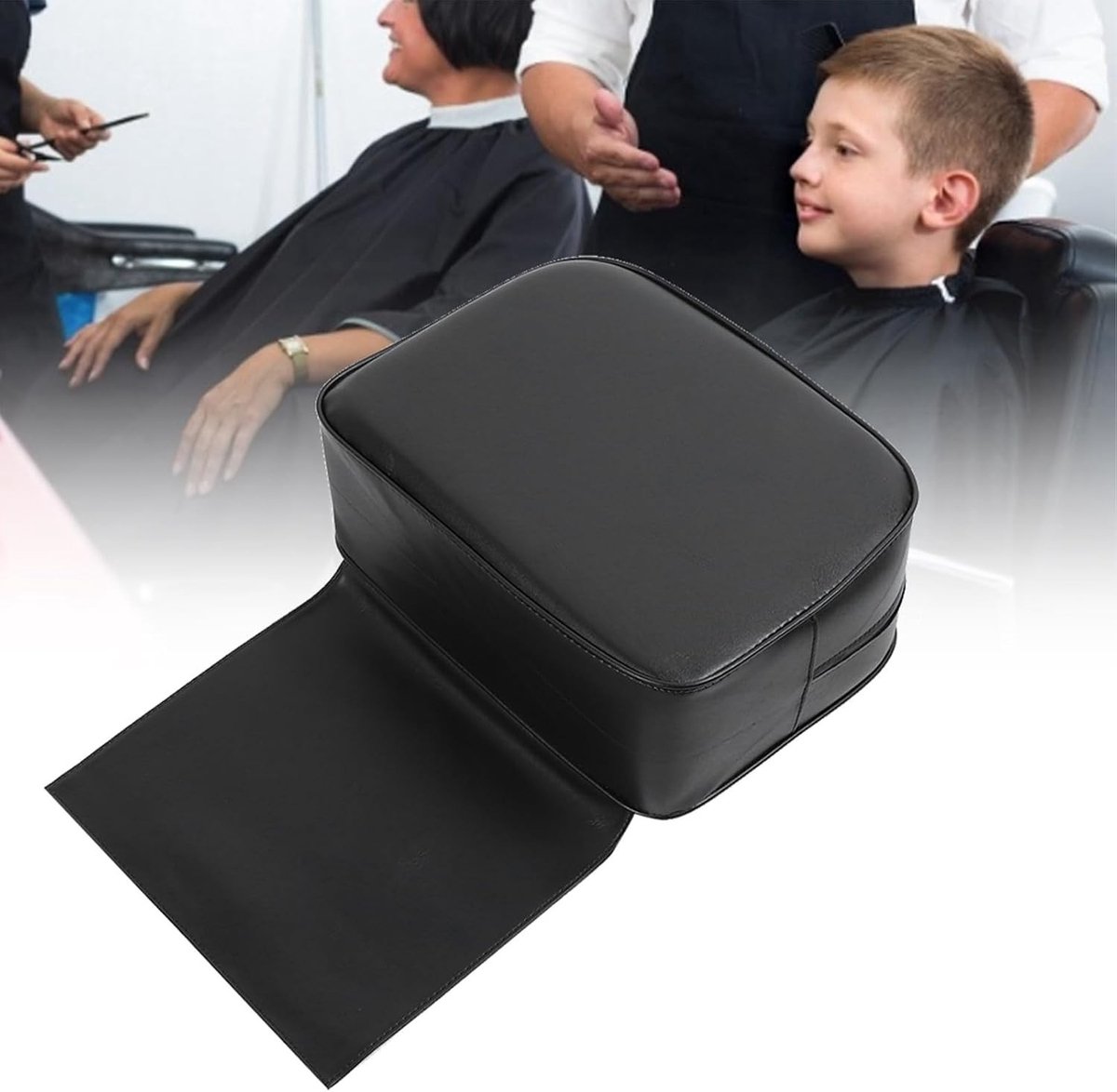Professionele Kappersstoel voor Kinderen met Verhoogd Kussen voor Knippen en Stylen in de Schoonheidssalon