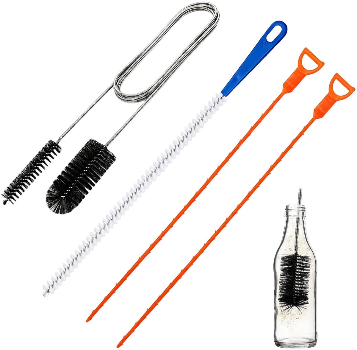 Professionele afvoerreiniger voor afvoerbuizen - 4 stuks