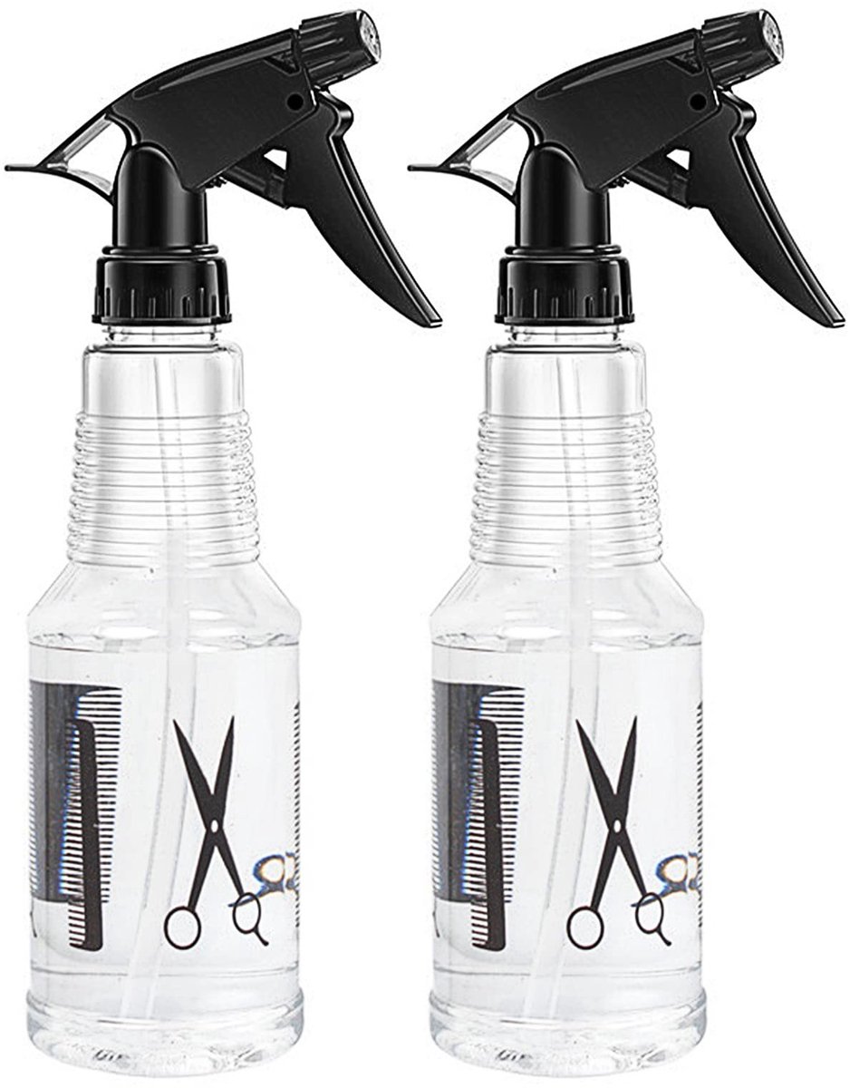 Spuitflessen voor Verneveling - 2 Pack - Hervulbare Water Spray Fles 500ml