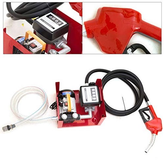 Dieselpomp - 60 l/min, elektrische oliezuigpomp — afbeelding 4