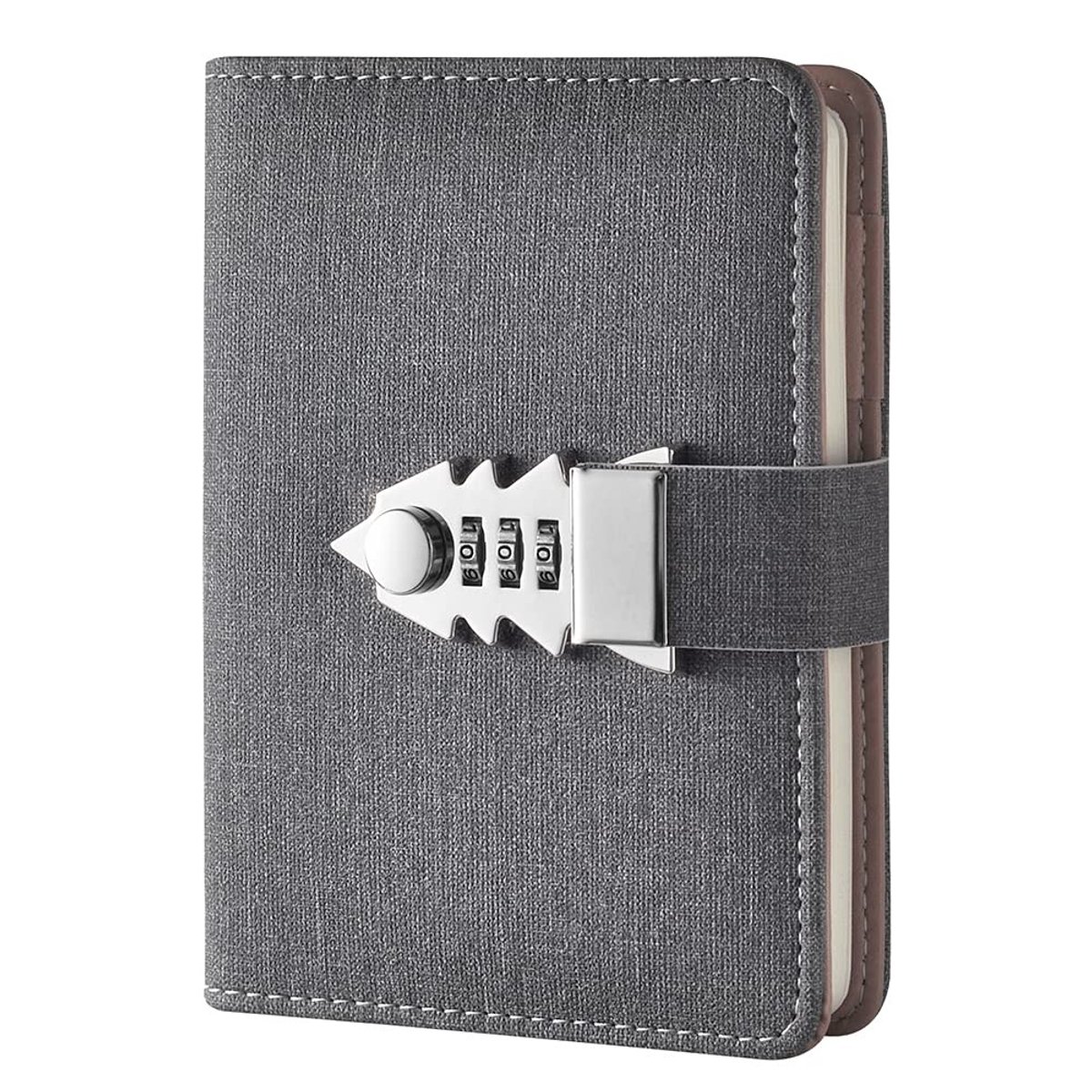 Lock Diary Planner - Mini A7 Notitieboek voor onderweg