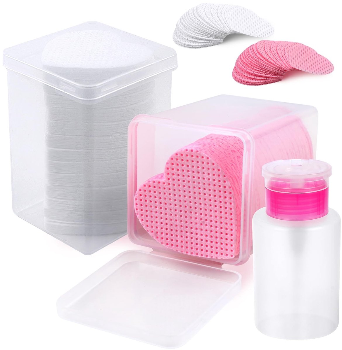 Lintvrije Nagelwipes - 400 Stuks met Dispenser