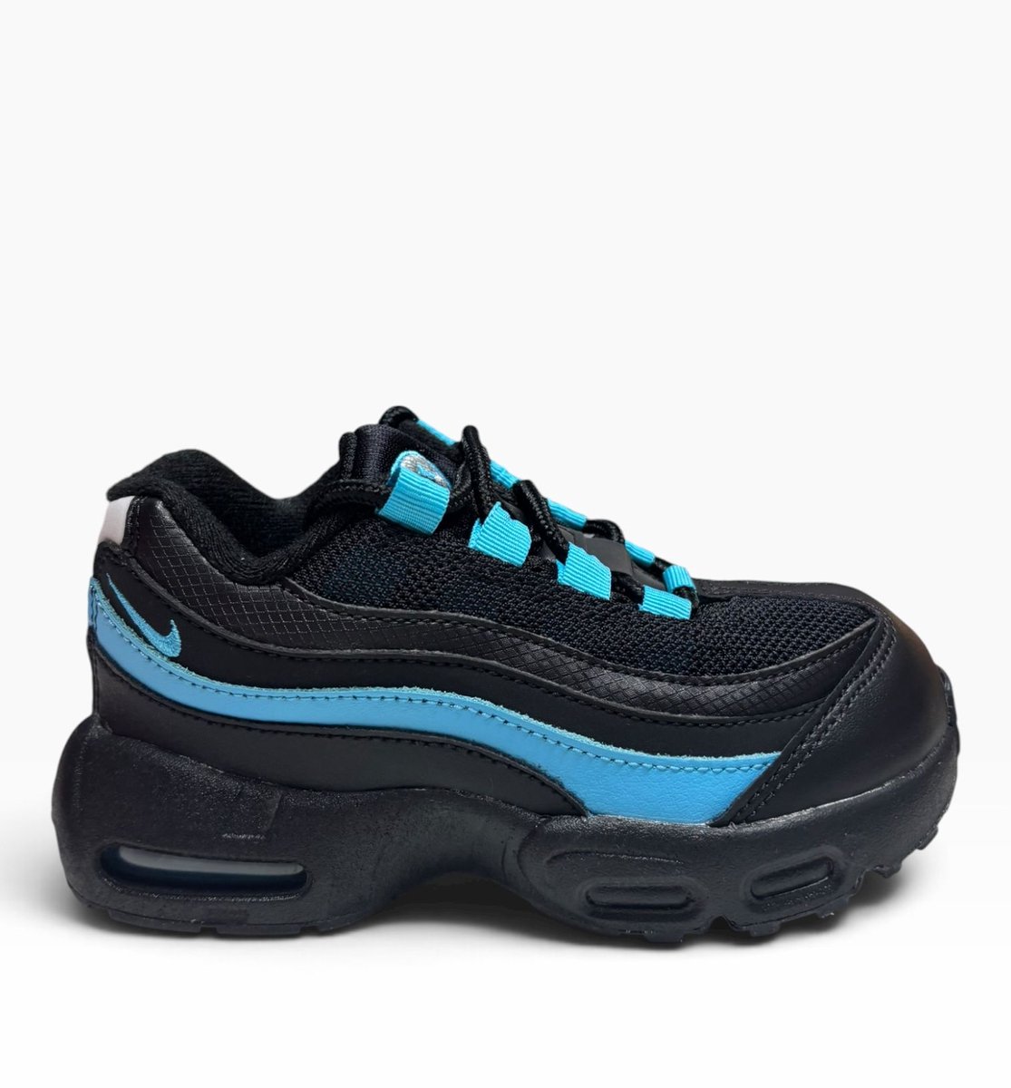 Nike Air Max 95 Recraft LTR Lichtblauw Zwart