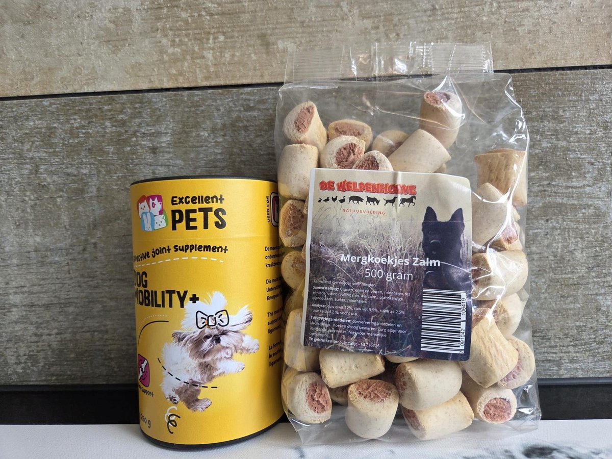 Excellent Pets Dog Mobility Plus 250 gram en 500 gram snack