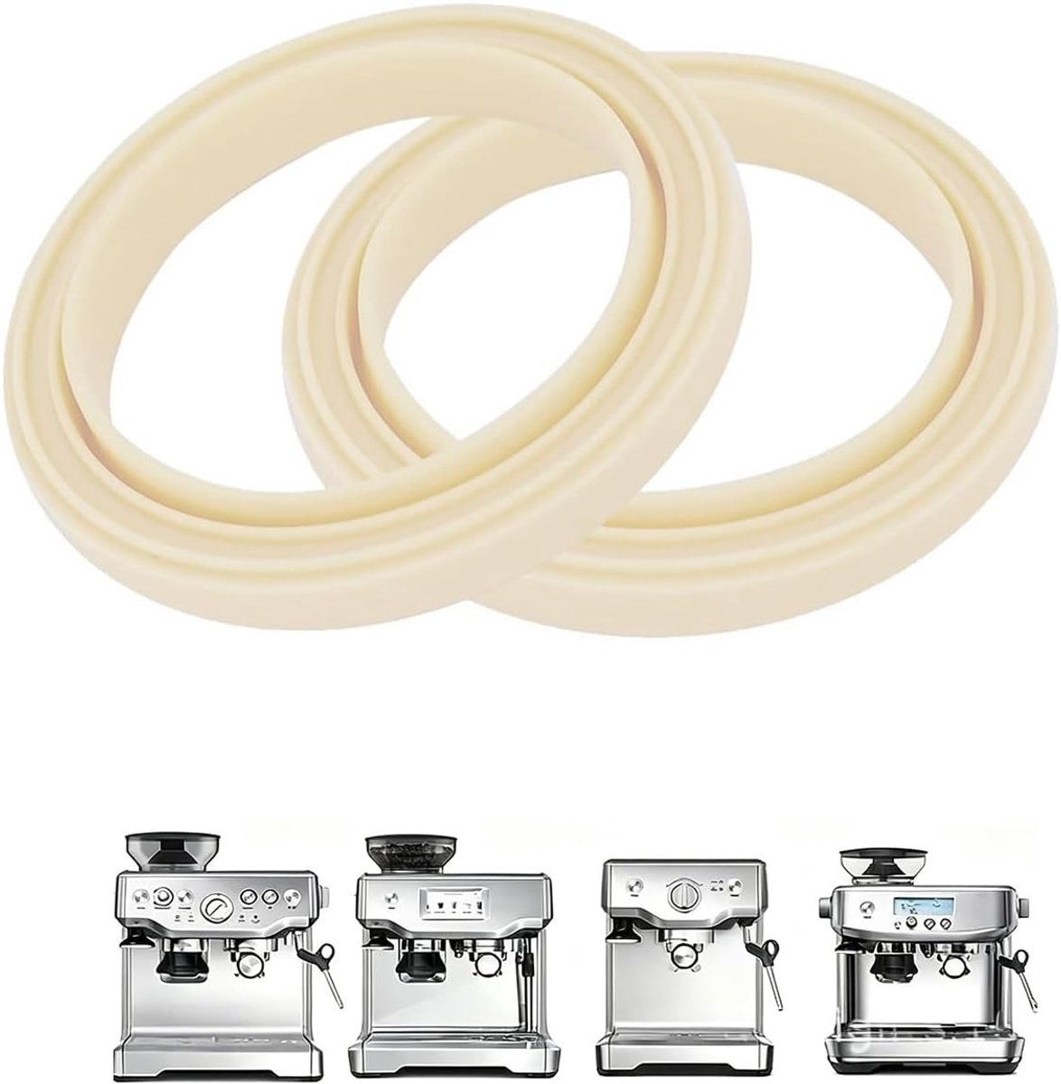 Vervangende Silicone Seal voor Barista Express en Breville Koffiemachines - Voedselveilig, BPA-vrij en Duurzaam, Perfect voor Koffiezetapparaten
