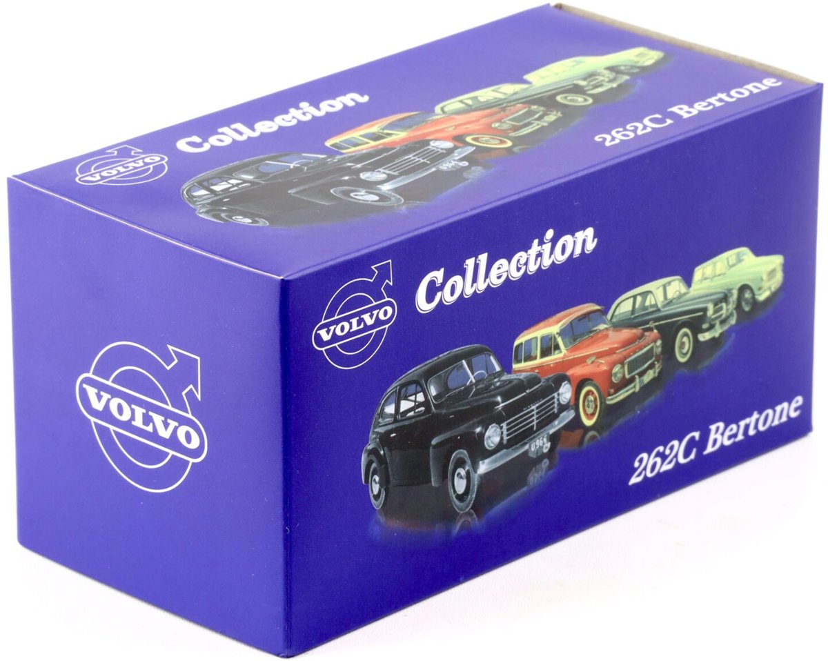 Modelauto Volvo 262C Bertone gold/black - Schaal 1:43