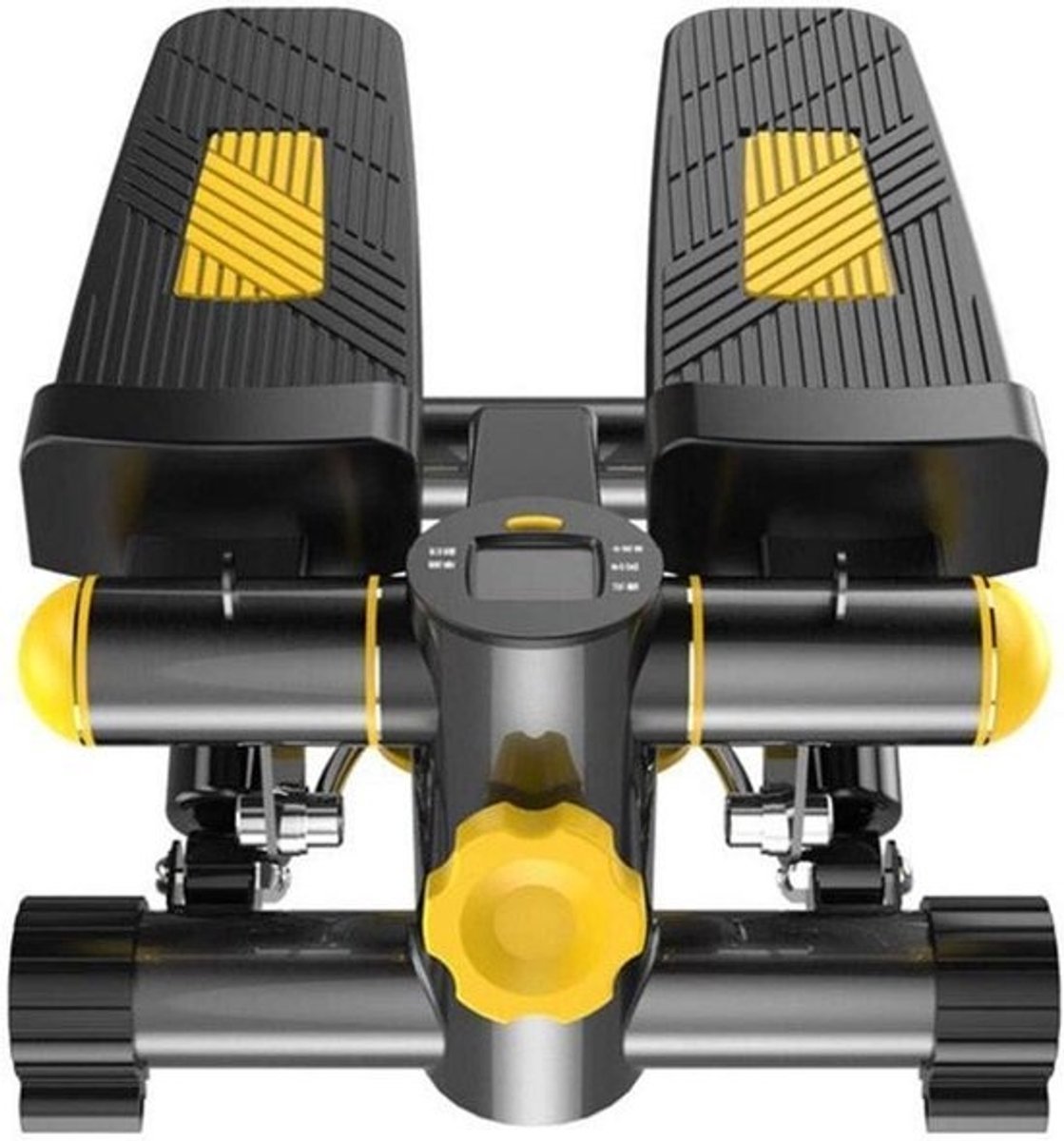 Mini Stepper - Hometrainer Pedaal - Conditie Opbouwen - Stille Riemaandrijving - 11 lbs Vliegwiel - Goud