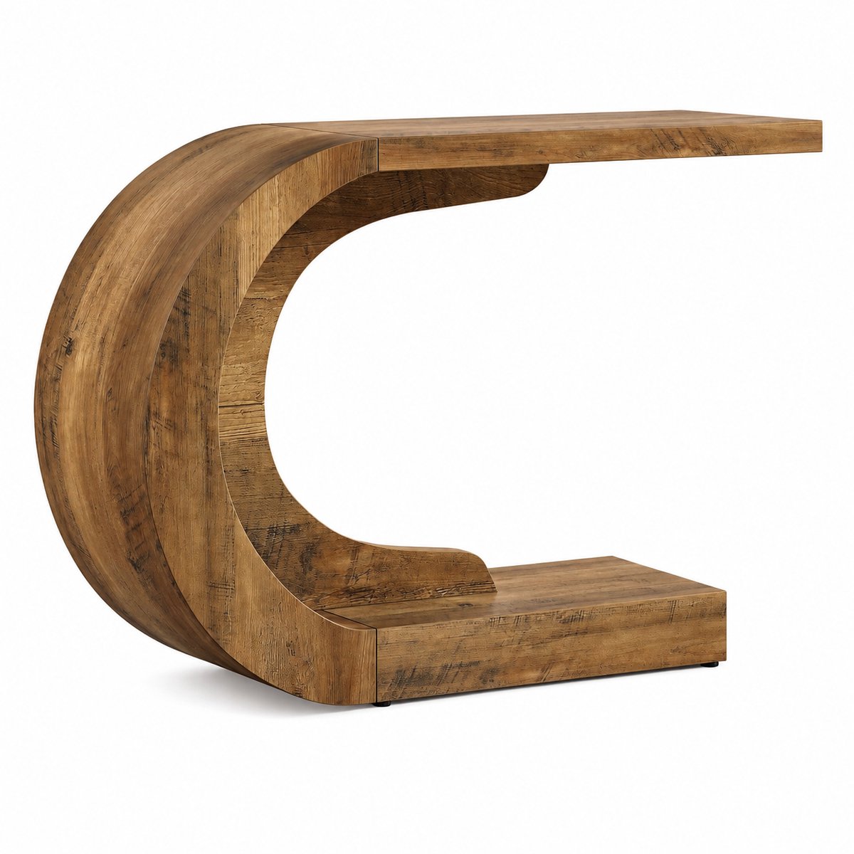 Brandistry - Console Tafel - Sidetable - Bijzettafel - Haltafel - Japandi - Hout - Bruin - Geschikt voor Woonkamer en Hal