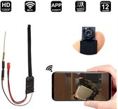 FHD 1080P 1.2MP 25FPS Draadloze Draagbare WiFi Spy Camera Nachtzicht Bewegingsdetectie Gratis APP