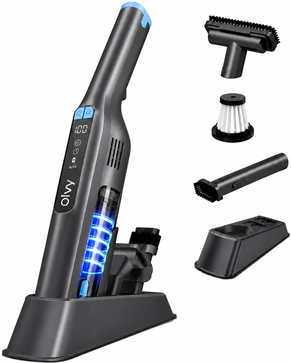 Olvy Kruimeldief PRO Snoerloos met LCD Display - Olvy - €59,99