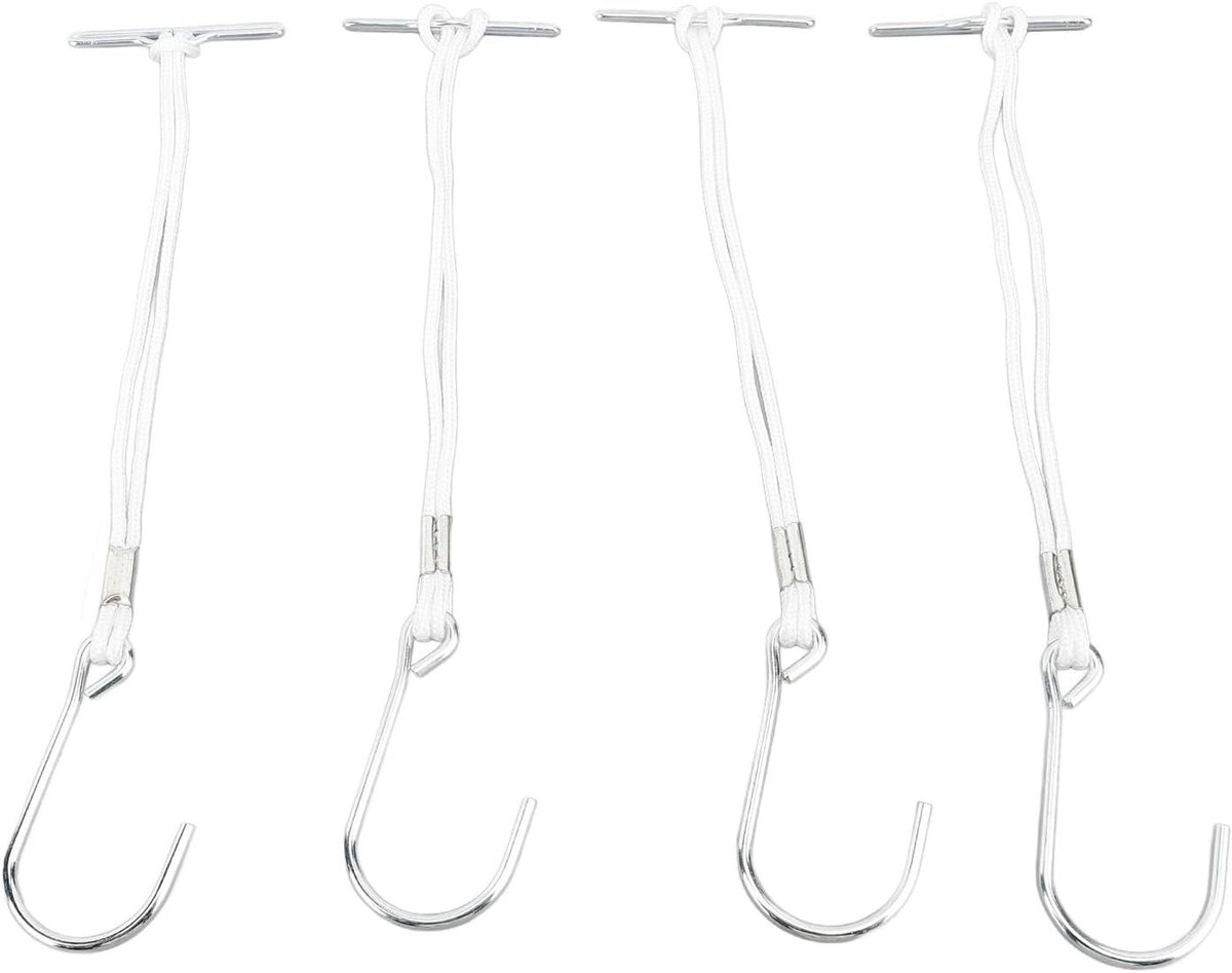 Hanging Hooks voor Naai Patroon, Ergonomische Handgreep 260mm, Gegalvaniseerd Staal voor Papierpatronen, Geschikt voor Kledingproductie en Creatieve Projecten